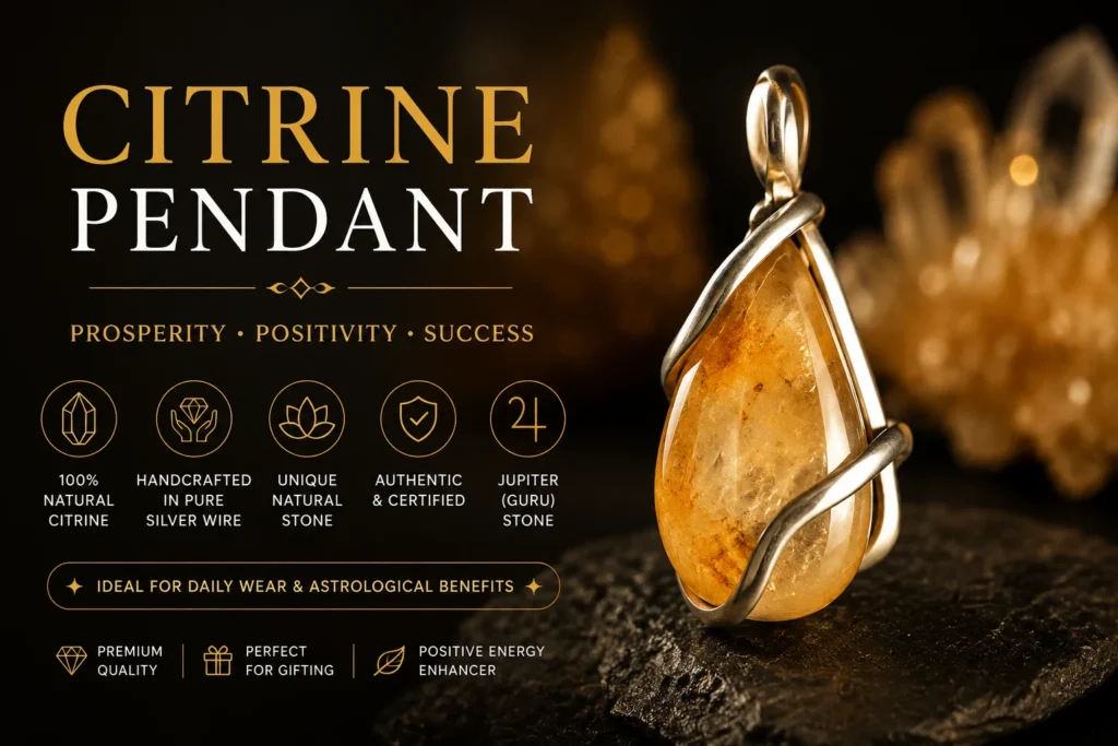 Citrine Pendant
