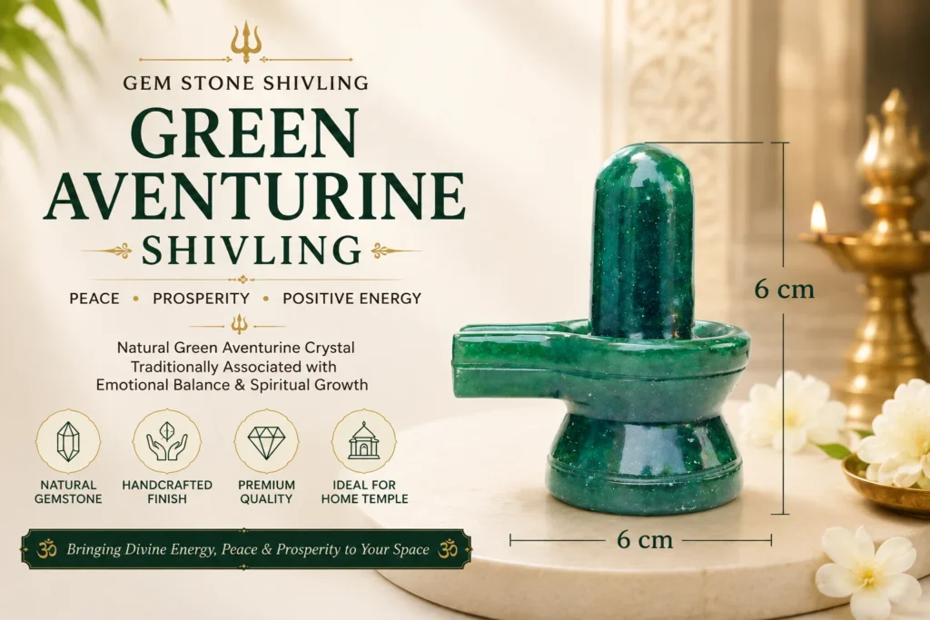 Green Aventurine Shivling