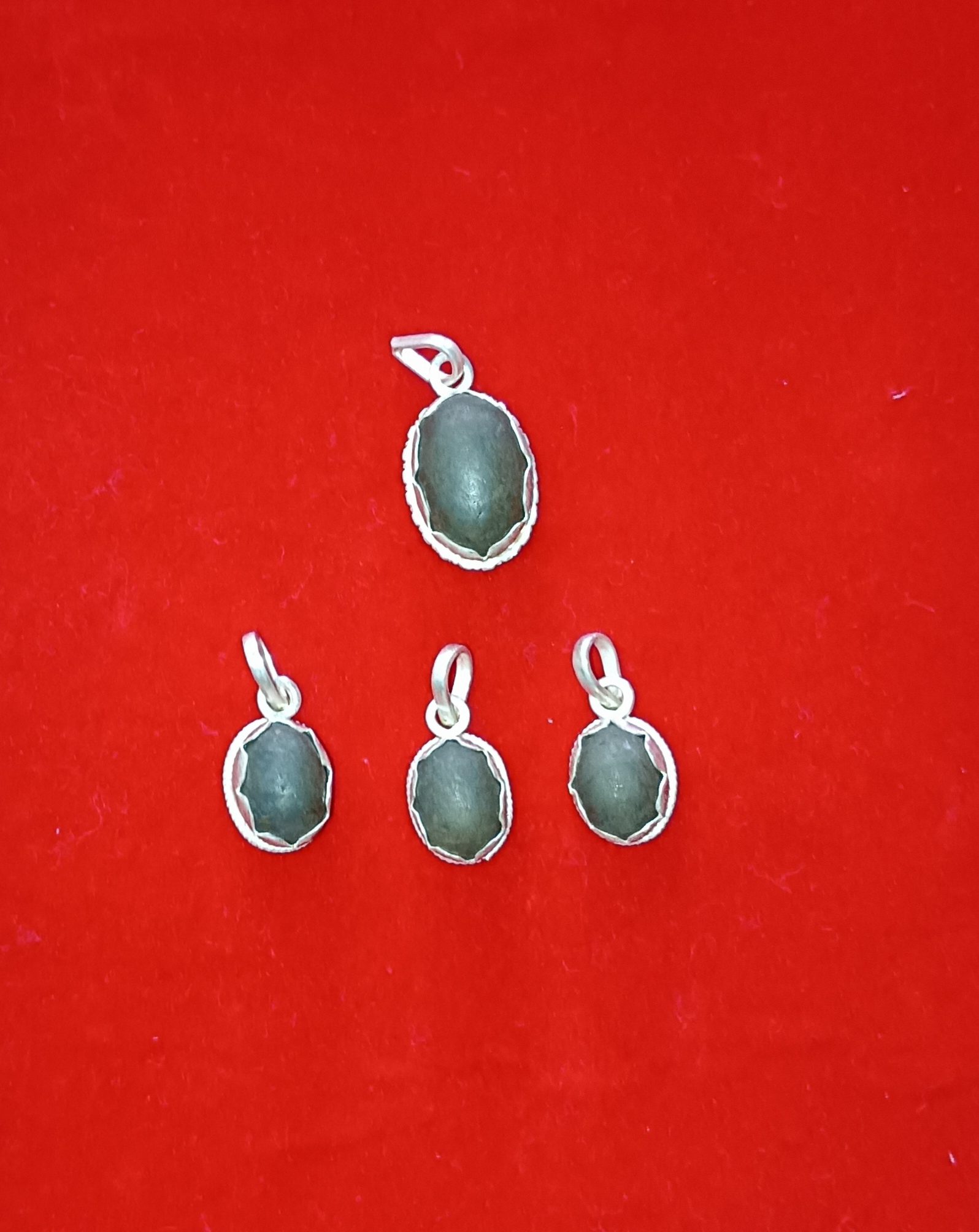 Navapashanam Pendant with silver fitting by Ekam Gems