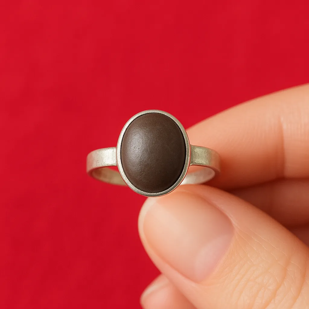 Handcrafted Navapashanam Ring by Ekam Gems
