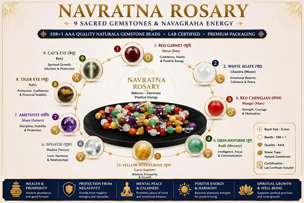 Original Navratan Mala