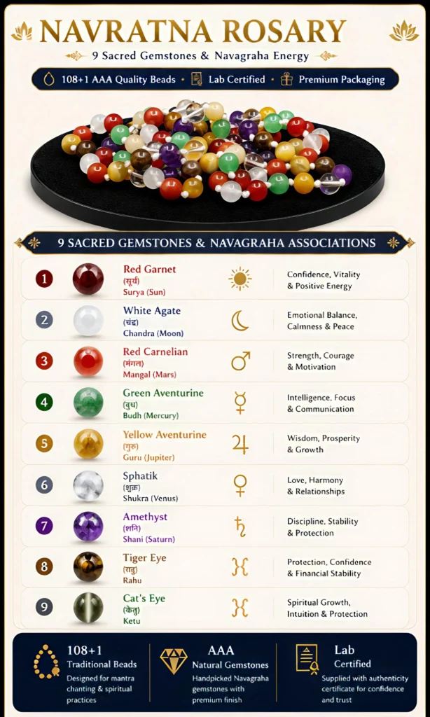 Original Navratan Mala