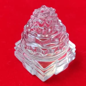 Sphatik Shree Yantra – Original Natural Crystal Shri Yantra