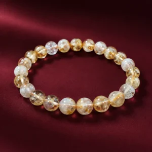 citrine blracelet