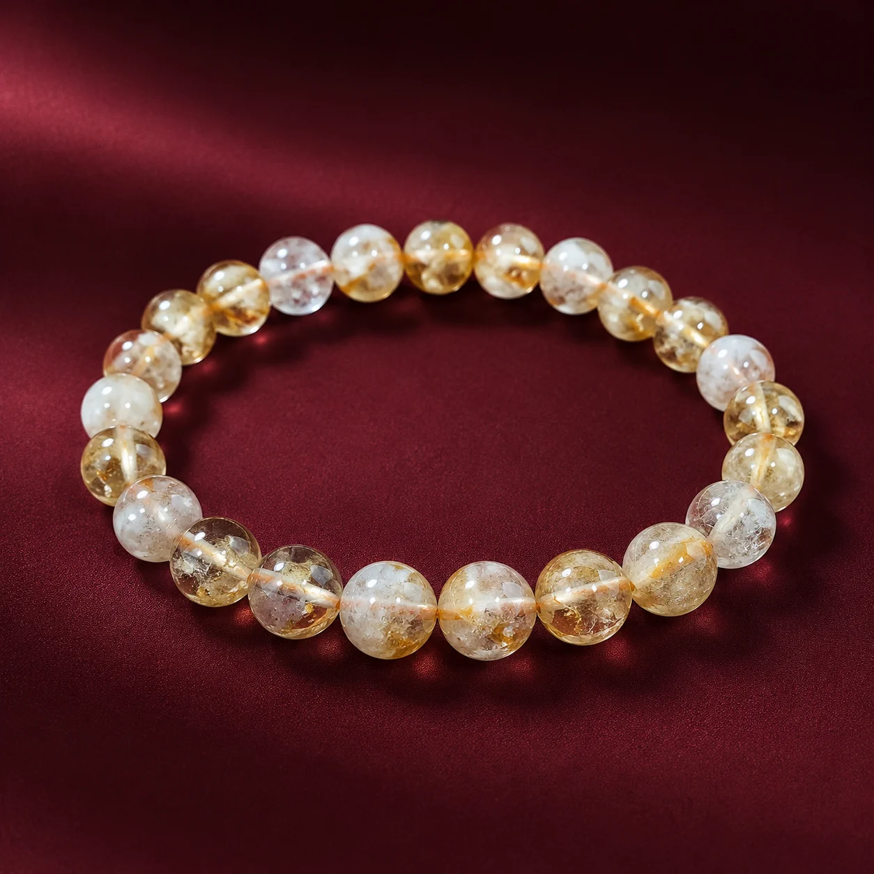 citrine blracelet