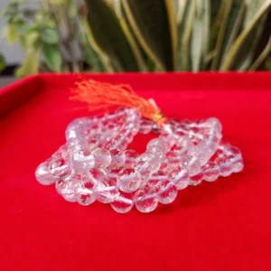 Natural Sphatik Mala 108+1 Beads