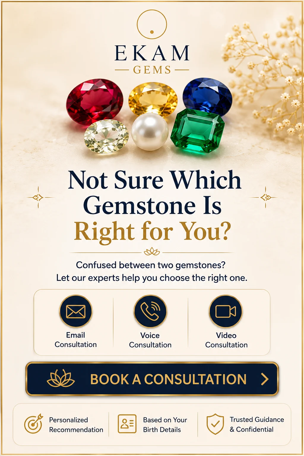 BOOK A GEMSTON CONSULTATION
