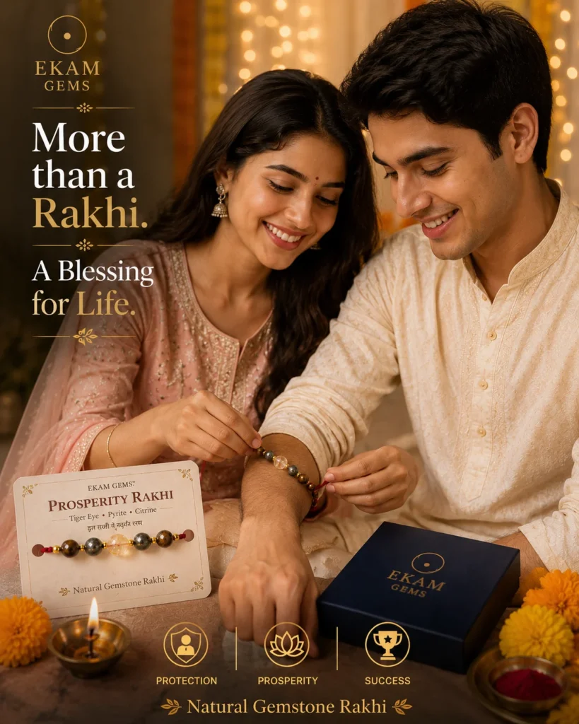Gemstone Rakhi-Ekam Gems