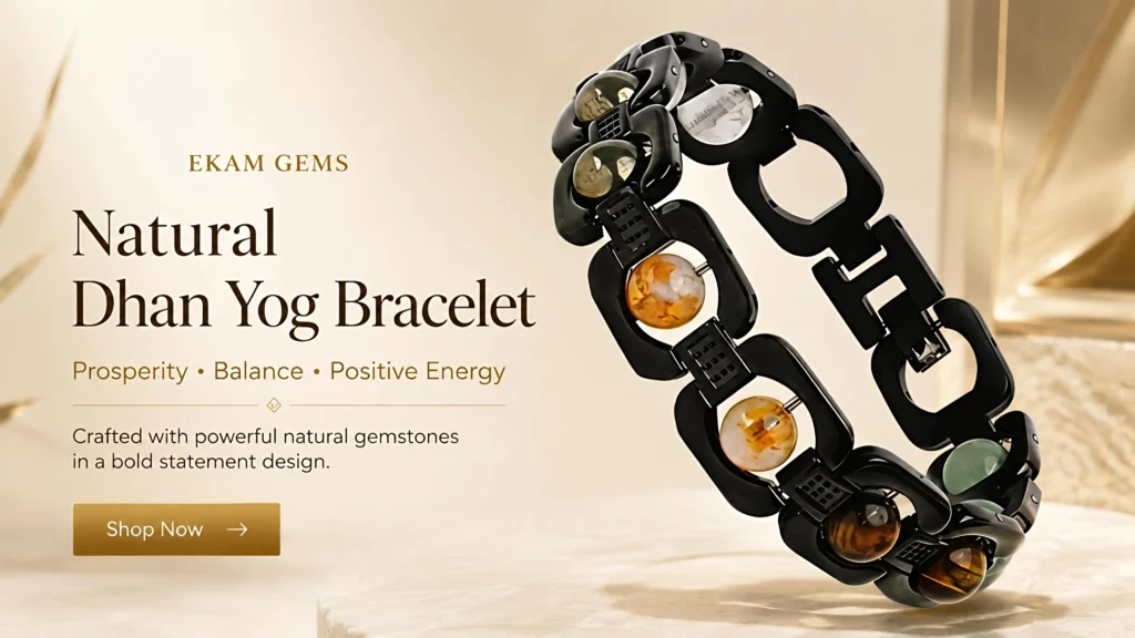 Dhan Yog Bracelet black