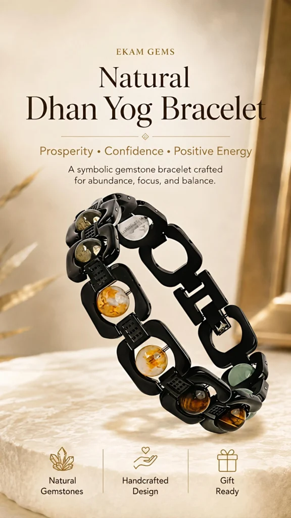 Dhan Yog Bracelet black