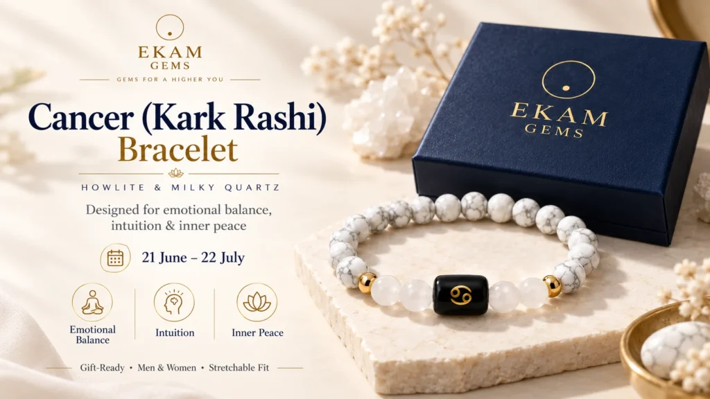 Cancer Rashi Bracelet Hero image