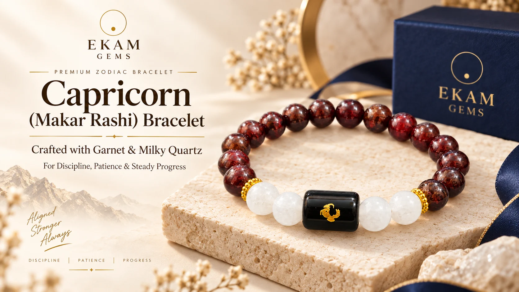 Capricorn Zodiac Bracelet