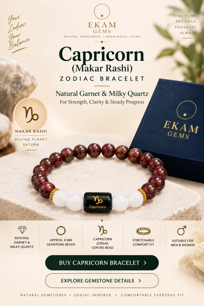 Capricorn Zodiac Bracelet