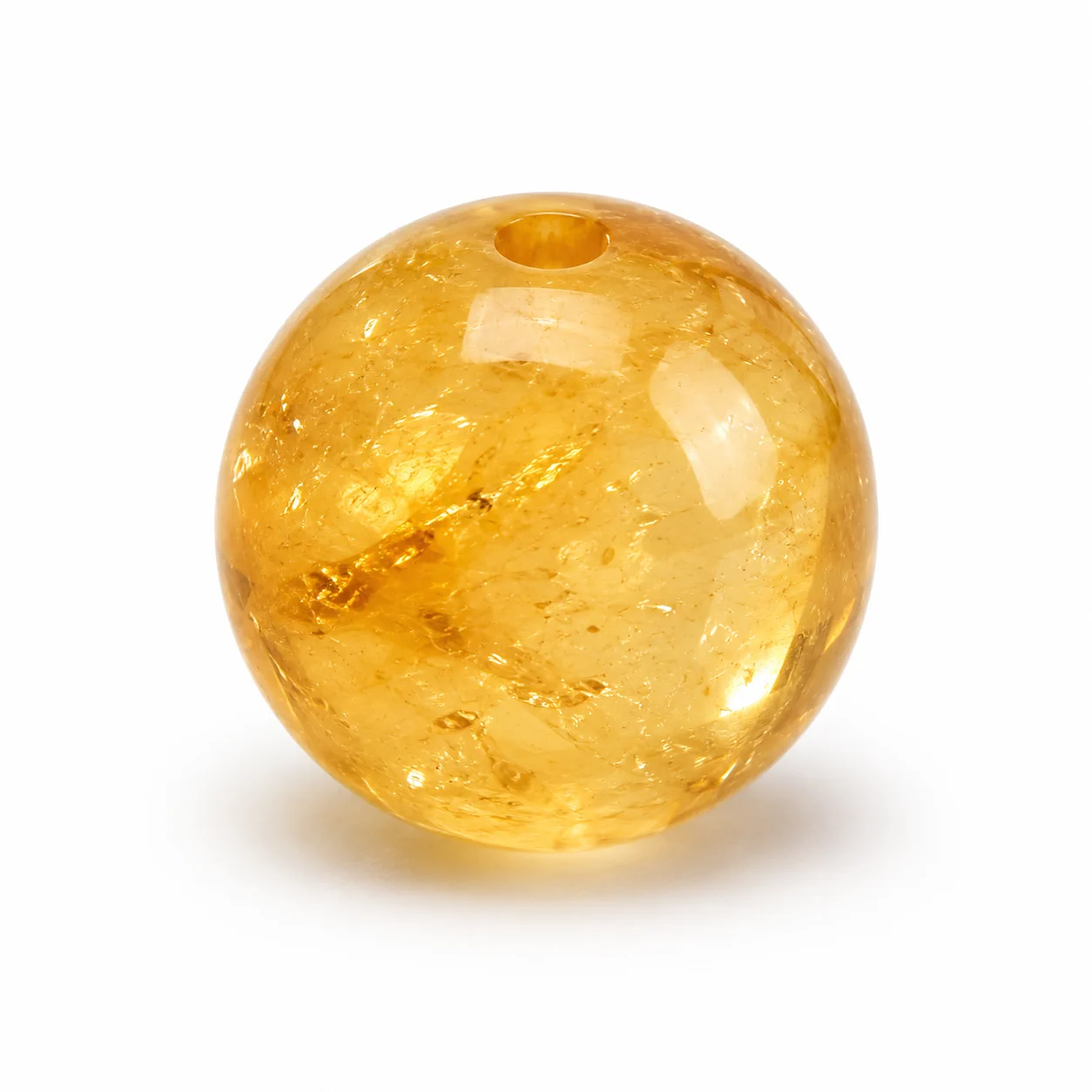 Citrine bead