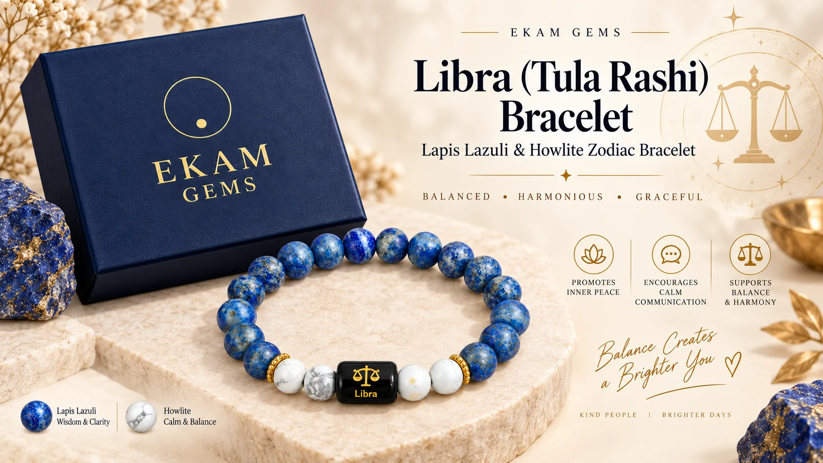 Libra Rashi Bracelet -EG
