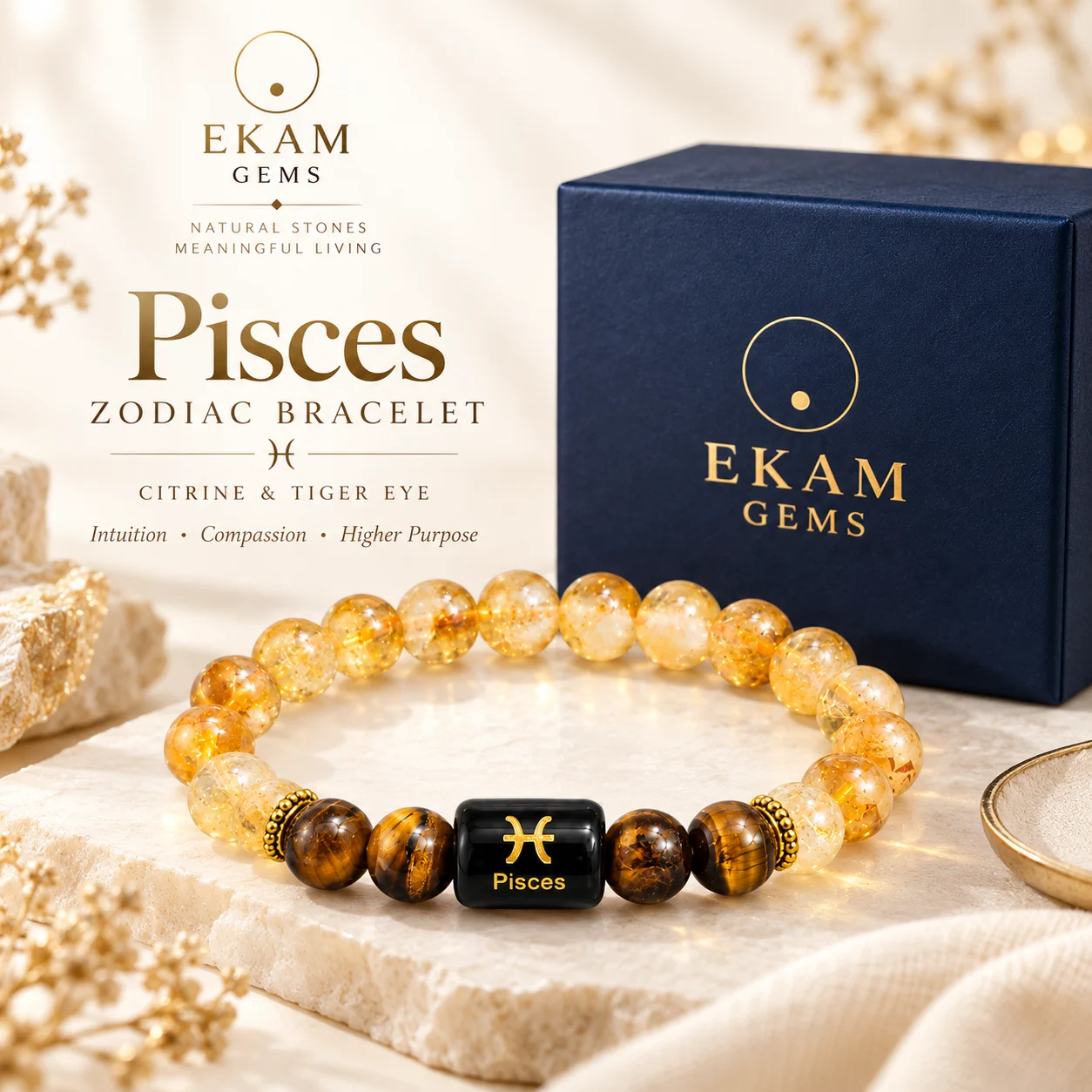 Pisces Rashi Bracelet