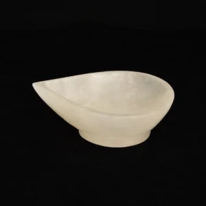 Original Sphatik diya for pooja, front view